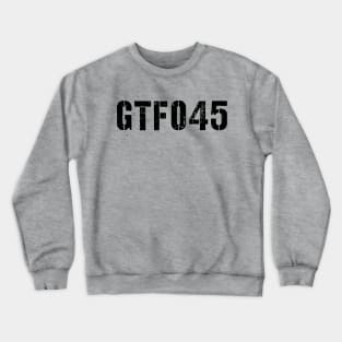 GTF045 // Black Crewneck Sweatshirt